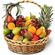 fruit basket with pineapple. Latvia